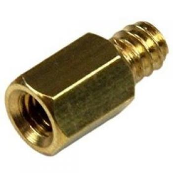 StarTech.com Replacement PC Mounting #6-32 to M3 Metal Jack Screw Standoff 50 Pack