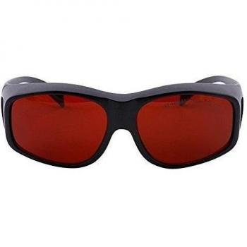 AJSR YH-4E láser de seguridad Gafas de 190 ~ 540 y 800~ 2000nm Longitud de onda múltiple, protección ocular con láser Gafas de natación, 60% V.L.T.