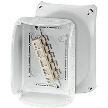 Hensel KF 1610 G 5-Pol Cable Junction Box IP66, Surface Mounted, 4-10mm²