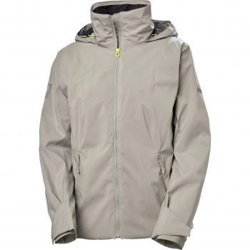 Helly Hansen Women's HP Racing Lifaloft Hooded Sailing Jacket Grey