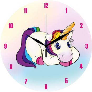 Reloj de Pared Acrílico Unicornio Reloj de pared Standard