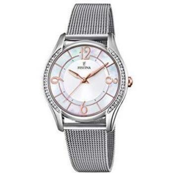 Festina Womens Analogue Quartz Watch with Stainless Steel Strap F20420/1