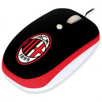 Ratón Óptico USB Oficial AC Milan Minimouse Fanclick