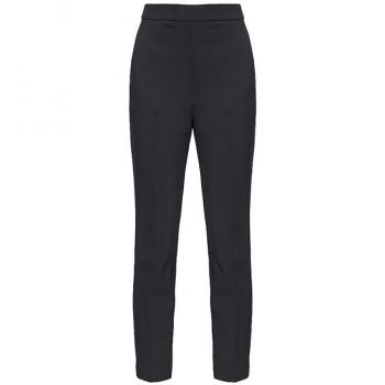 Pinko Parana Slim Fit Black Chinos for Women