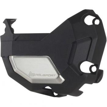 Protección de Carter de Alternador Polisport Negra para Kawasaki Z900 2017+