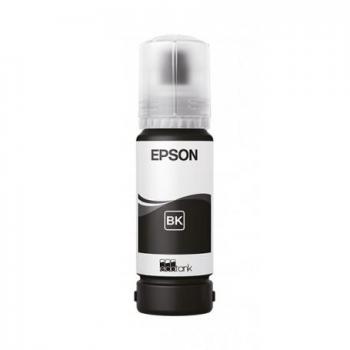 Epson EcoTank 107/108 Black Ink Bottle - 70ml, Dye-Based, Original, High Yield (up to 7,200 pages)