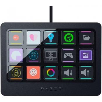 Razer Stream Controller X Capturadora para Streaming Negro 15 Botones RZ20-04790100-R3M1