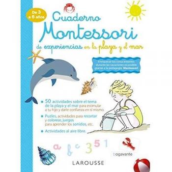 Cuaderno Montessori de experiencias en la playa y el mar