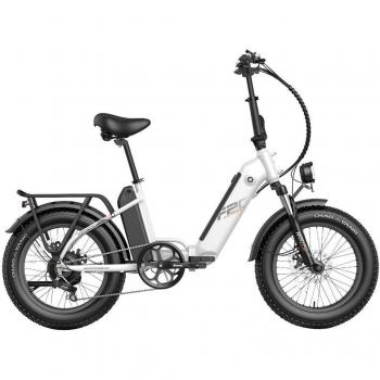 Bicicleta Eléctrica Fafrees FF20 Polar 48V 500W, Velocidad Máxima 40Km/h, Doble Batería 10.4Ah, Autonomía de 150KM, Ne