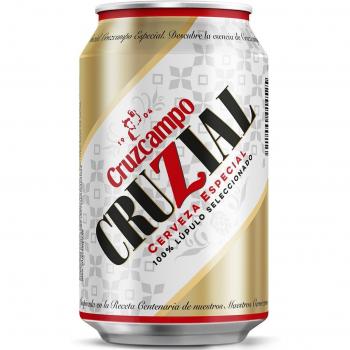 Cruzcampo Cruzial Cerveza - 330 ml