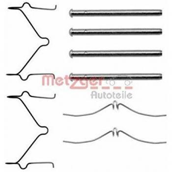 Kit de accesorios para pastillas de freno METZGER 109-1124 para Mazda 323/IV y 121/II B67KB6E 1.6L