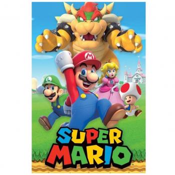 Pyramid International Póster Nintendo Super Mario Character Montage 91.5 x 61 cm