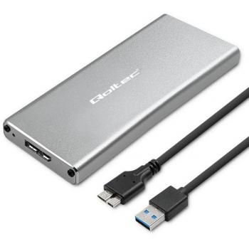 Caja Externa Qoltec 51833 Gris