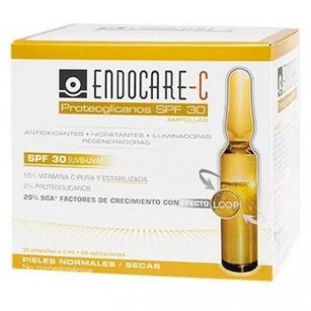 Endocare Radiance C Proteoglicanos Oil-Free SPF 30 Ampollas Antioxidante Iluminador