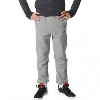 adidas Yb Aa Hln Pt - Pantalón largo para niño, color gris, talla 152