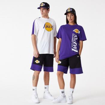 Pantalón Corto New Era NBA Colour Block Los Angeles Lakers
