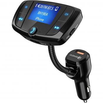 VicTsing Manos Libres Transmisor FM Bluetooth