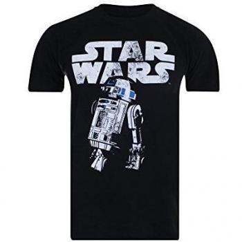 Star Wars R2D2 Camiseta, Negro
