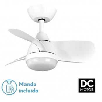 Ventilador PIRDO DC 24W Blanco con 3 Aspas