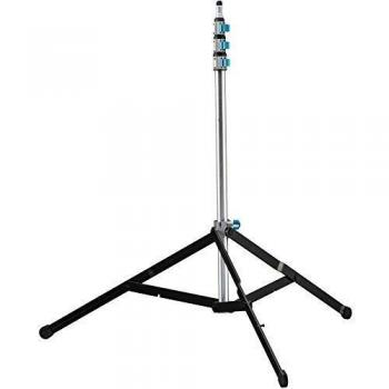 Soporte de iluminación de estudio BR-LS310 PRO - Soporte de estudio profesional, altura ajustable, fabricado en acero resistente, capacidad de carga elevada, diseño plegable para fácil transporte y almacenamiento