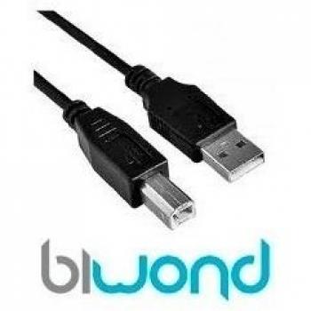 Cable USB 2.0 Impresora 3m BIWOND