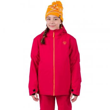 Chaqueta de Esquí Junior Rossignol Strawpile Capucha Rojo Profundo Naranja 14 Años
