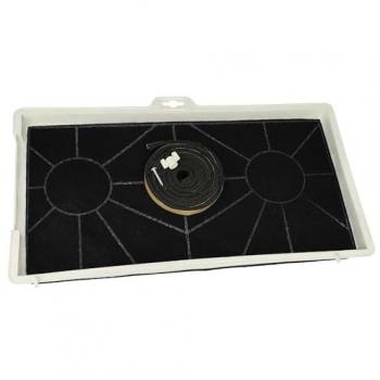 Filtro de carbón activado Vhbw compatible con Gaggenau AH198150/05, AH198150/04, AH198150/03, AH198150/02, AH198150/01, AH198150/06 para
