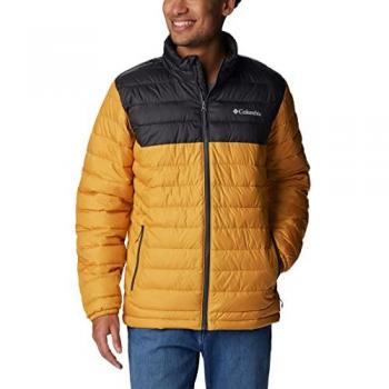 Columbia Powder Lite™ Jacket Chaqueta Outdoor Hombre Amarillo (L)