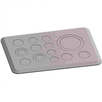 Striebel & John TZ102 Gland Plate 223x147mm for Enclosure with Preformed Openings