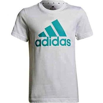 adidas B BL T T-Shirt, Boy's, White/Semi Mint Rush, 1314