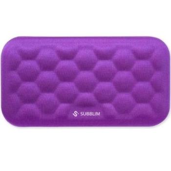 Reposamuñecas Subblim Ergo AirPadding de Memory Foam en color púrpura