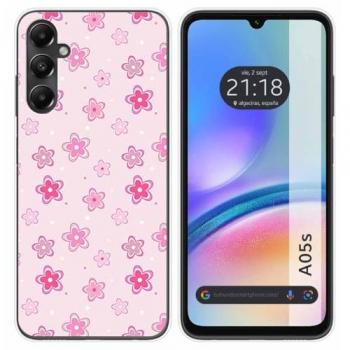 Funda de Silicona Floral para Samsung Galaxy A05s
