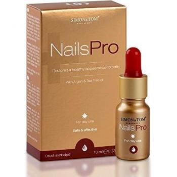SIMON & TOM NAILS PRO DAY - Mezcla de aceites botánicos naturales para restaurar y mejorar la salud y aspecto de las uñas - Tratamiento de día - Remedio desinfectante / 10 ml.