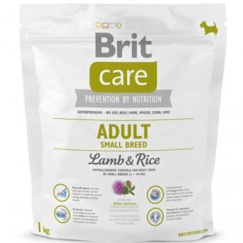 Brit Care Adult Small Breed Lamb & Rice Comida para Perros - 1000 gr