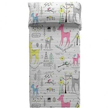 ICEHOME Colcha bouti Tomy Friends 105 cm
