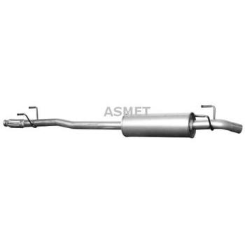 Silenciador trasero ASMET 04.102 para VW CRAFTER 30-35 Bus (2E_)
