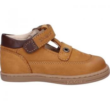 Zapatillas Unisex de Niño KICKERS Tactack 116 Camel EU 21