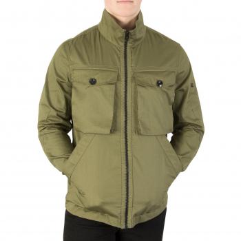 G-Star Hombre Tipo C Zip Utility Jacket, Verde, Medium