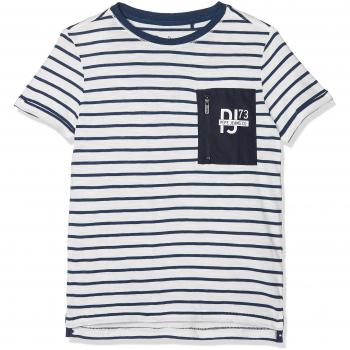Pepe Jeans Sandro JR PB501526, Camiseta para Niños, Azul