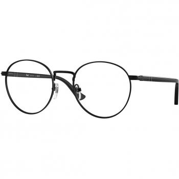 Persol PO1008V Asian Fit 1078 Armazones para Hombre Negros con lentes recetadas de 50