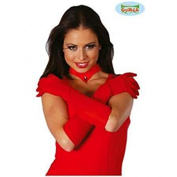 Juguetes Fantasia - Guantes largos rojos