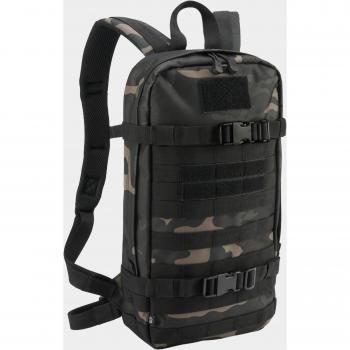 Mochila Brandit Cooper Day 11L Camuflaje Oscuro Negro Gris