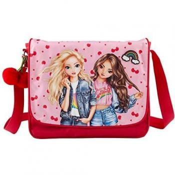 Depesche 10993 - Bolso bandolera TopModel Cherry Bomb, color rosa, aprox. 13 x 36 x 30 cm
