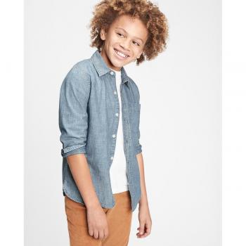 Camisa de niño Chambray de Gap