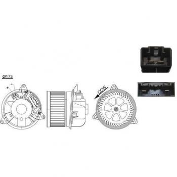 Ventilador de Habitáculo MAHLE ORIGINAL AB 195 000S