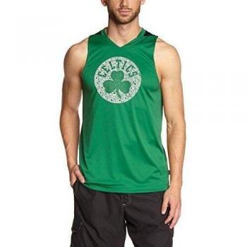 Adidas - Camiseta de tirantes para chico verde Nba-Bce Talla:large