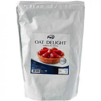 Harina de Avena Fresa Delight Sin Azúcar 1,5Kg PWD Nutrition