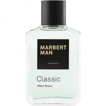 Marbert Man Classic After Shave 100 ml - Fragancia masculina, fórmula calmante para después del afeitado, aroma fresco y masculino, ideal para pieles sensibles