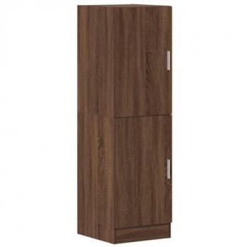 Mueble cocina madera ingeniería roble marrón 38x41,5x131,5 cm