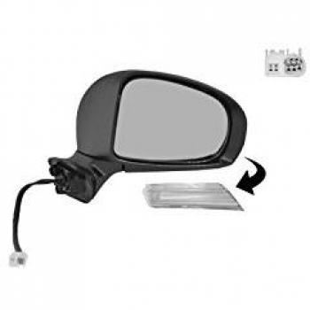 Espejo retrovisor VAN WEZEL 5467808 - Espejo lateral para automóvil, diseño específico para vehículos, incluye soporte y cristal, fácil instalación, fabricado con materiales de alta calidad, cumple con normativas de seguridad